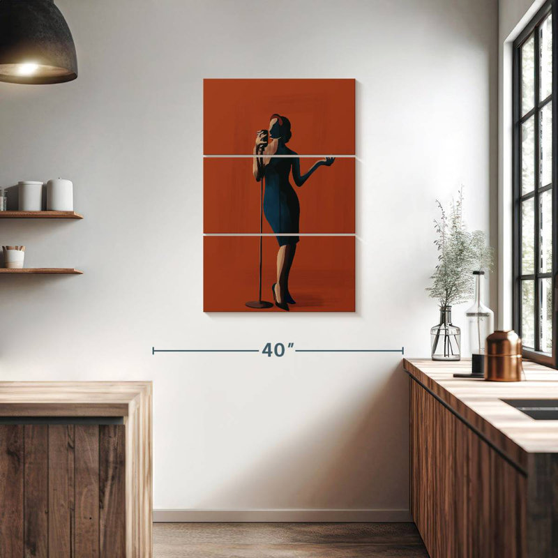 Abarca Music And Art I, 38" H x 24" W