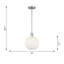 Luminaire suspendu de cuisine 1 lumière avec abat-jour lait Colewood-112699499-112699503