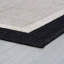 Tapis intérieur / extérieur noir / crème Kasuri-949977