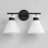 Kaylisa 2-Light Bathroom Vanity Light Fixture with Frosted Glass Shades-397128648