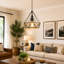 1 - Light Black Single Pendant