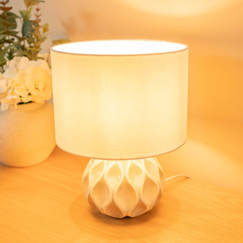 Byrde Ceramic Table Lamp, No