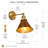1 - Light Dimmable Armed Sconce In Brass, Vintage Metal Wall Sconce