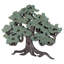 Sculpture murale arbre de vie antique