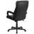 High Back LeatherSoft Executive Swivel Office Chair w/ Slight Mesh Accent