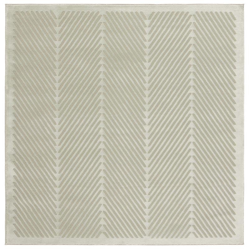 Tapis vert clair Woodhill, Carré 6 pi 7 po