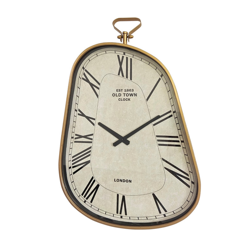 Aleecia Metal Wall Clock