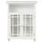 Freestanding Two-Door Floor Accent Cabinet with Open Shelf-944051270