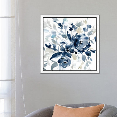Indigo Garden I by Carol Robinson - Print on Canvas