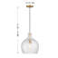Luminaire suspendu 1 lumière Orjona-1491719690