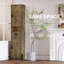 Armoire de rangement de 69 po de hauteur avec 2 portes de grange et 1 tiroir-1635364310