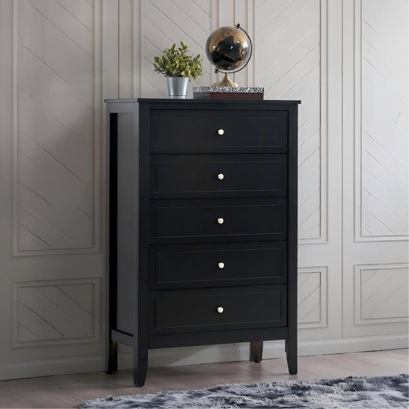 Commode Daniel G1313-CH-50, noir, Noir