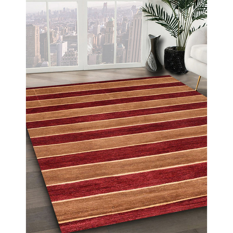 17_Résumé moderne 6 tapis, Rectangle 5 pi x 8 pi