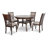 Nahunta 4 - Person Four Leg Dining Set-1663375028-1663375026