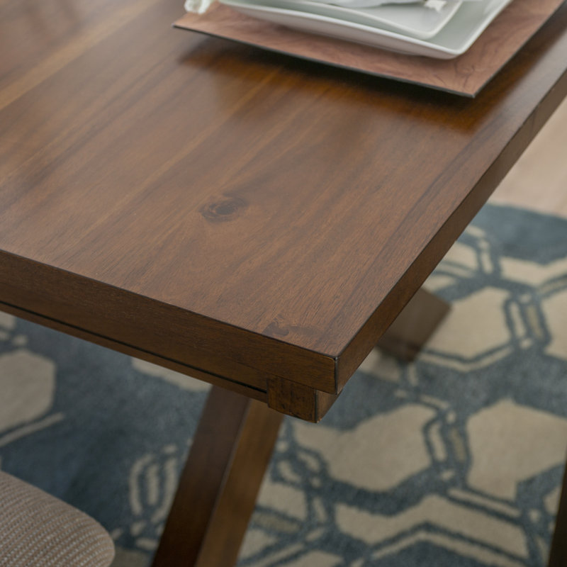 Warsaw 6 - Person Trestle Dining Set