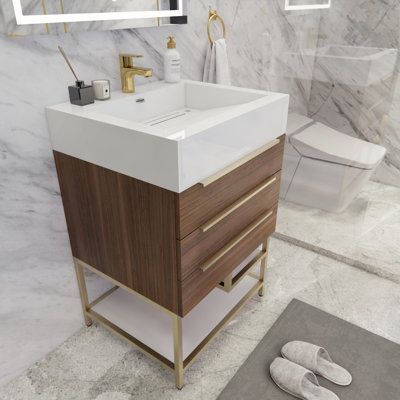 Ensemble de meuble-lavabo simple 24 po Glasgow