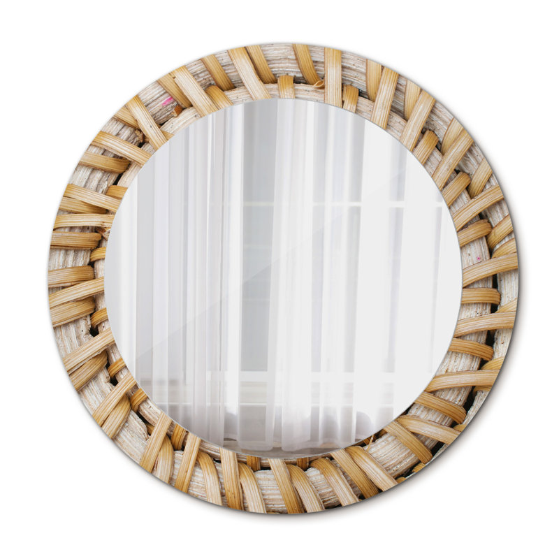 Huldar Glass Flat Wall Mirror