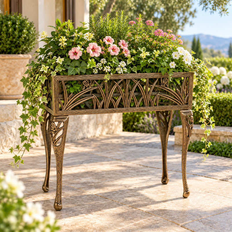 Support pour plante rectangulaire Wensley