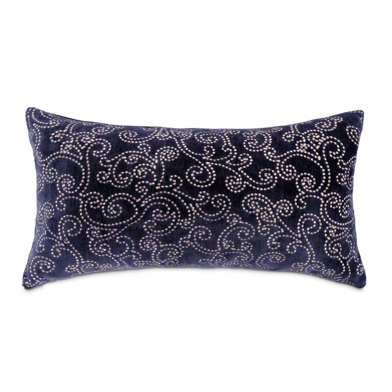 Blue My Mind Darling Rectangular Pillow Cover & Insert, Navy