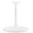 Santorini Oval Shiny Mdf Dining Table-1243421871
