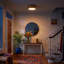 Modern Brass Cylindrical Flush Mount Ceiling Light