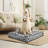 Darnita Geometric Polyester Pet Bed-1612870588