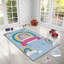 Tapis luxueux (4 pi x 6 pi), 100% polyester, 740 g / m² | Éponge stratifiée antidérapante pour le confort | Antibactérien, facile à nettoyer, lavable à la machine à 86 ° F | Parfait pour le salon et la chambre à coucher-1214429601