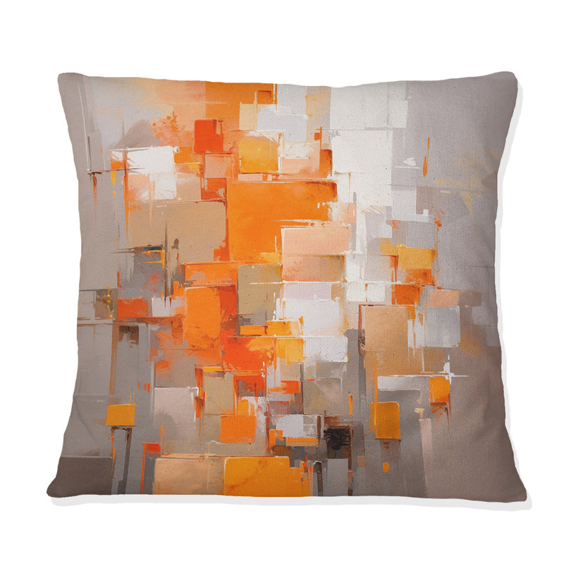 Coussin Orange Orange