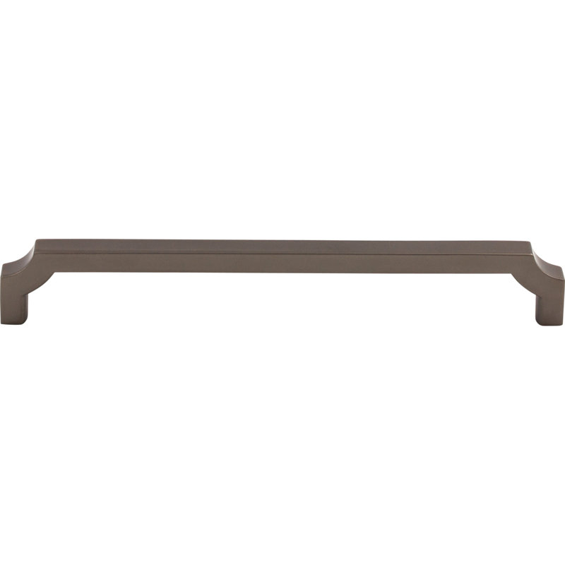 Davenport Bar pull, Ash Gray, 7 9/16" Center to Center
