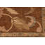 Tapis brun / beige en laine noué à la main de style oriental rectangulaire 8 pi 3 po x 10 pi Baccio