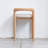 Oak Square Bed Bench For Makeup In Bedroom And Dining Room, Natural Wood Look, Soft Edges, Supports 300 Lb, 20.67 Height, 9.35 Lb Package Weight Stool Comfortable Environment, Frame, 14.21 Depth,