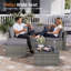 196cm Wide L-Shaped Patio Sofa-1716148702