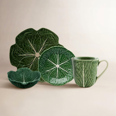Bordallo Pinheiro Cabbage Earthenware Cereal Bowl