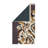 Brown Pixel Art Leopard Pelt Accent Rug-123297202