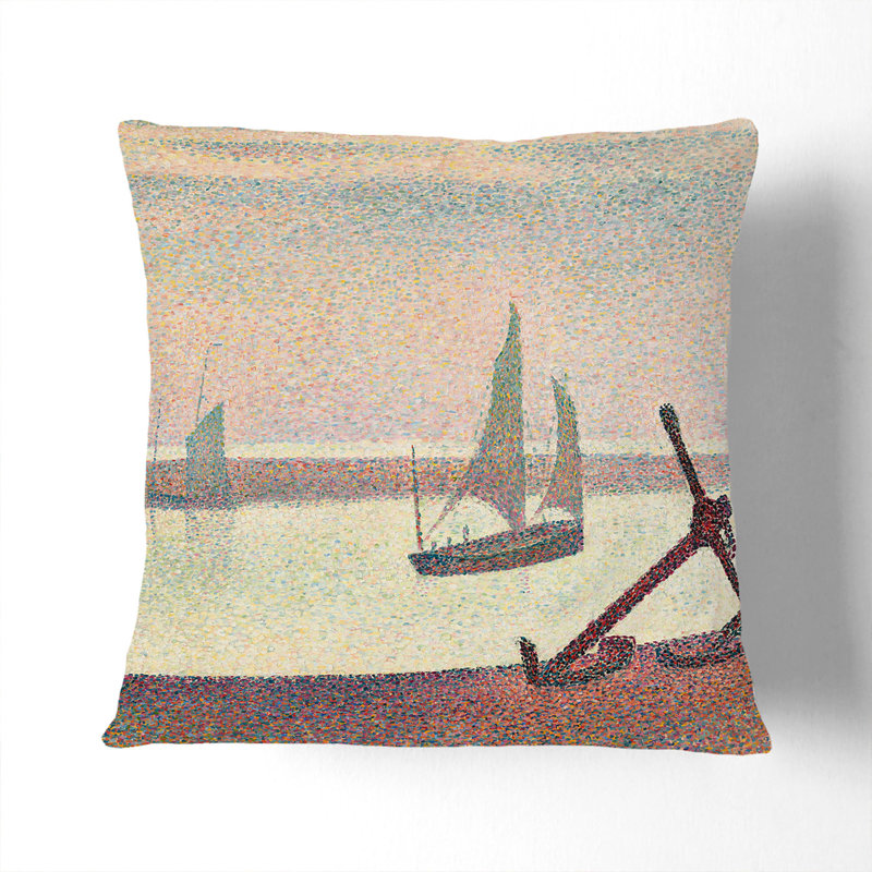 The Channel at Graveline Vol.2 Scatter Cushion, Stone, 55cm H x 55cm W x 20cm D