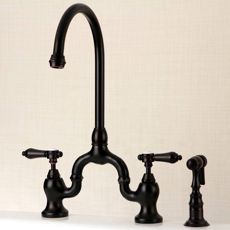 Robinet de cuisine, Bronze huilé