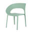 Chaise en polypropylène Haze Green