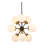 9 - Light Dimmable Sputnik Chandelier