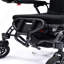 Fauteuil roulant électrique pliable tout-terrain pour adultes, deux moteurs de 500 W, structure légère en alliage d'aluminium, batterie au lithium, capacité de 300 lb
