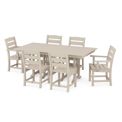Lakeside 7-Piece Farmhouse Dining Set