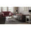 Causeuse convertible avec rangement en microfibre de polyuréthane bourgogne / noir Primenest Collection Nimbusflow-895812042