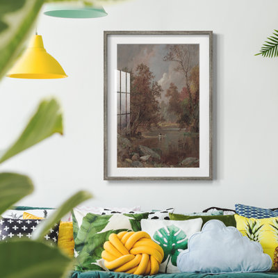 Paysage rétro XXXVII - impression encadrée