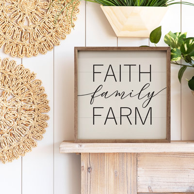 Faith Family Farm White
