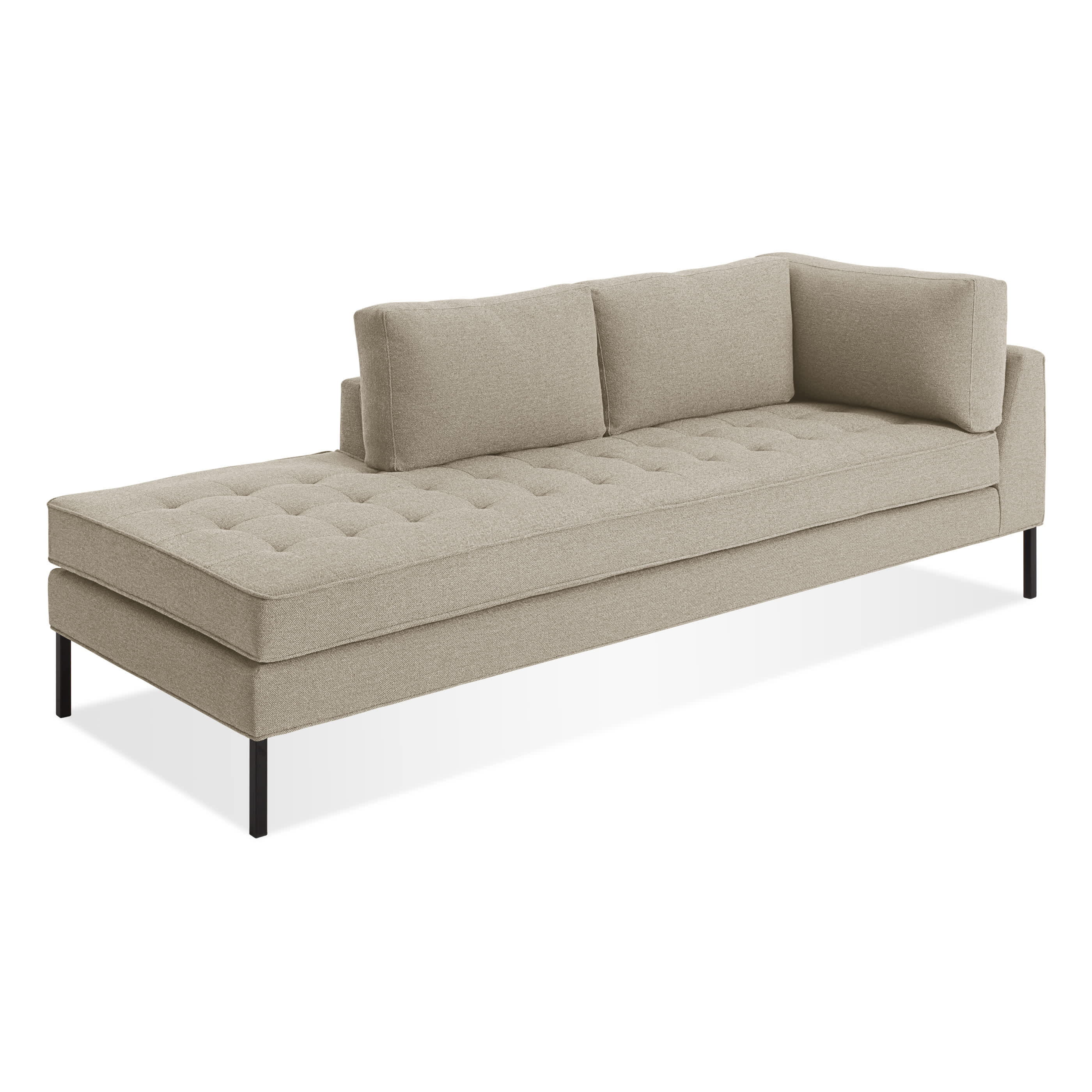 Paramount Tufted Chaise Lounge