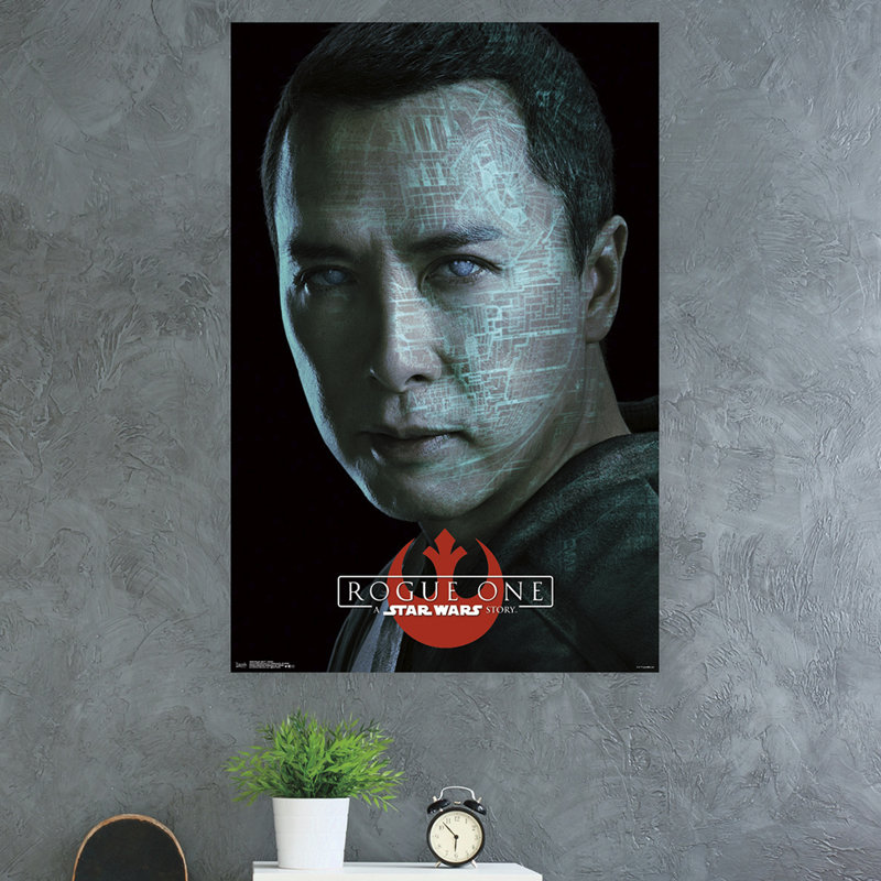 « rogue one-chirrut », impression sur papier