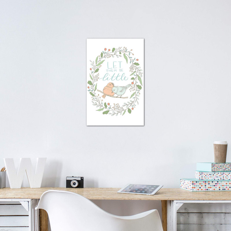 «Forest Baby Toile II» par Kristina Hultkrantz - impression sur papier, Aucun mat, Toile tendue, H 12 po x l 8 po x P 0,75 po