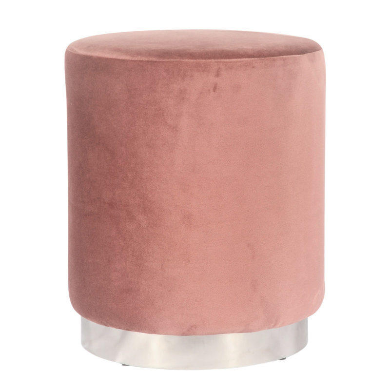 Sylmar Velvet Pouf