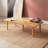 Soho Solid Wood Rectangular Coffee Table – Space-Saving Design for Living Rooms