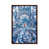 Toile avec cadre en bois brun classique sélectionné