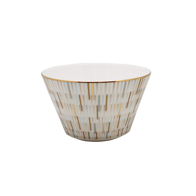 Luminous Bone China Dessert Bowl